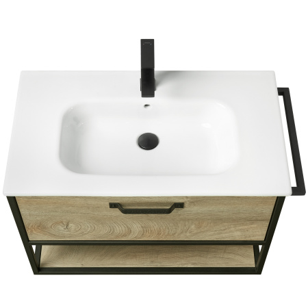 Тумба под раковину Aquaton Лофт Фабрик 80 1A242401LTDU0