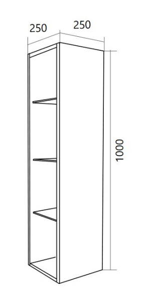 Шкаф  1Marka Cube 25П У79533