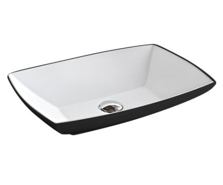 Раковина Artceram Jazz JZL002 01 50 bi/nero