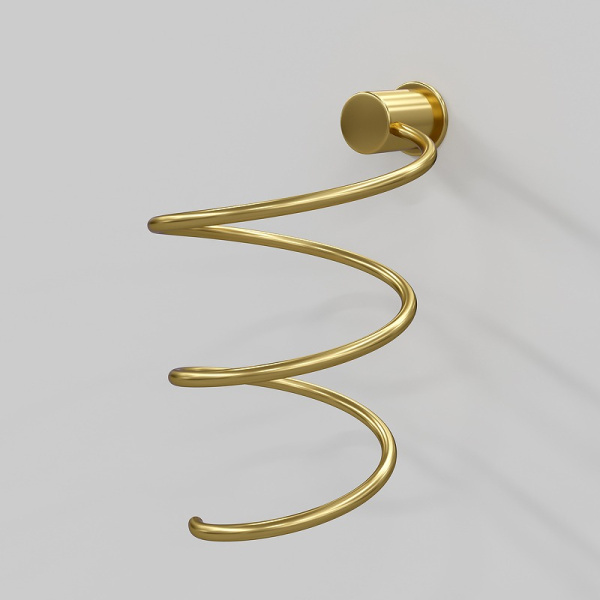 Держатель для фена WasserKRAFT K-1080BRUSHED GOLD