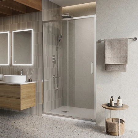 Душевая дверь BelBagno Luce 100x195 LUCE-BF-1-100-C-Cr