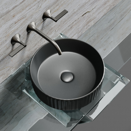 Раковина накладная (36х36) Ceramica Nova ELEMENT CN6057MDH