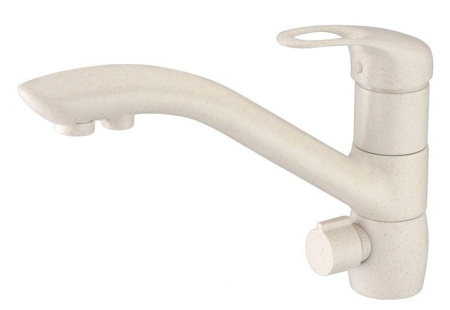 Смеситель для кухни Zorg ZR 404 KF КВАРЦ