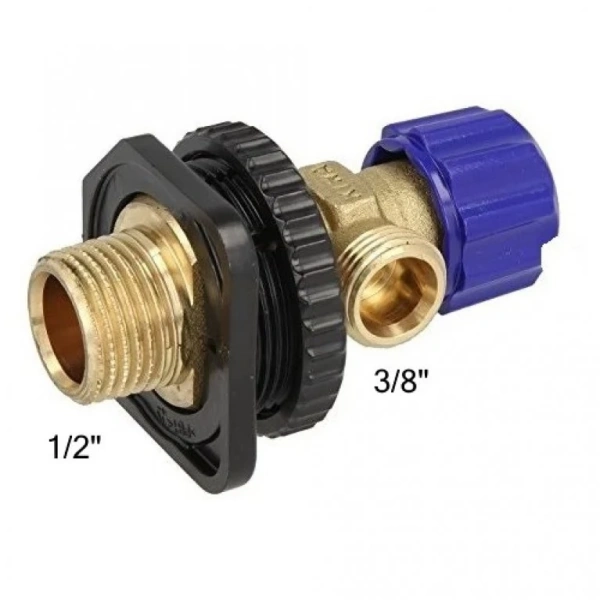 Подвод воды Geberit, со встроенным угловым запорным вентилем 240.269.00.1