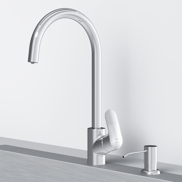 Смеситель для кухни с подключением к фильтру Am.Pm Like F8007T00