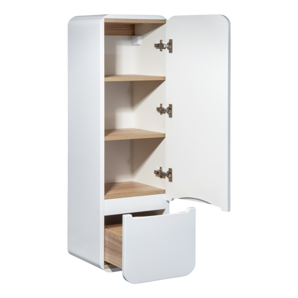 Пенал Runo Ницца 35 белый правый (00-00002128)