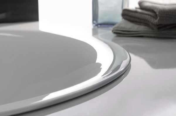 Стальная ванна (190х90) Bette LUX OVAL 3467-000 с шумоизоляцией