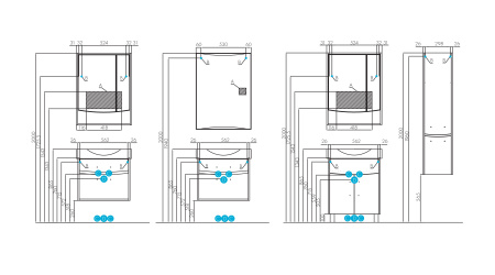 Зеркало Aquaton Инфинити 65 1A197102IF010