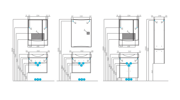 Зеркало Aquaton Инфинити 65 1A197102IF010