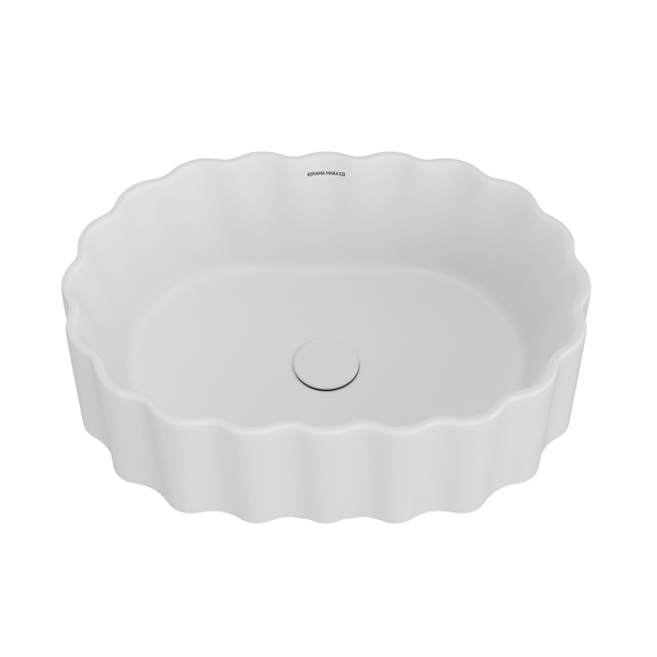 Раковина накладная (53х38) Kerama Marazzi Artbasin CC.wb.50\WHT.M