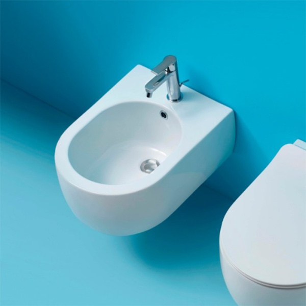 Биде подвесное Kerasan Flo 312501*1 белый
