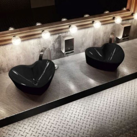 Раковина накладная Sanita Luxe Love is Black