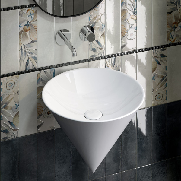 Раковина напольная (44х44) Kerama Marazzi Cono CO.wb.44