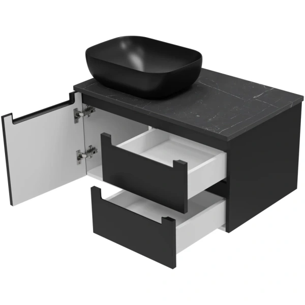 Тумба с раковиной Brevita Cargo 80 УТ000024160