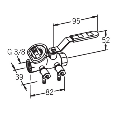 Магистральный регулирующий клапан Oras 410210