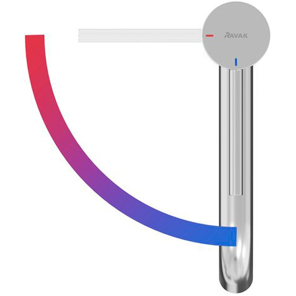 Смеситель для раковины Ravak Espirit BeCool ES 012.01CR X070394 хром