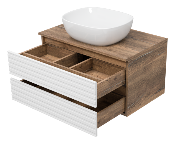 Тумба под раковину Brevita Dakota 80 DAK-09080-19/01-2Я