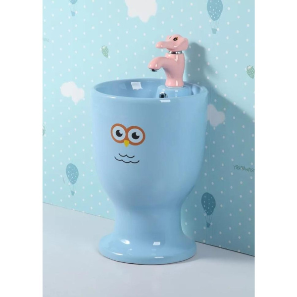 Раковина с пъедесталом (37х37) Gid Nb193-BU