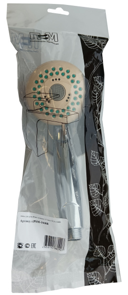 Лейка для душа ПСМ 80мм 3 режима 1/2" имп PSM-1068B Лейка для душа ПСМ 80мм 3 режима 1/2" имп PSM-1068B