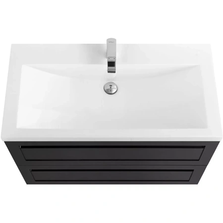 База под раковину Art&max AM-Platino-750-2C-SO-NM Черный