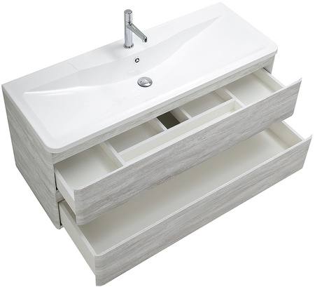 База под раковину BelBagno 120 ALBANO-1200-2C-SO-RVB подвесная Rovere Vintage Bianco