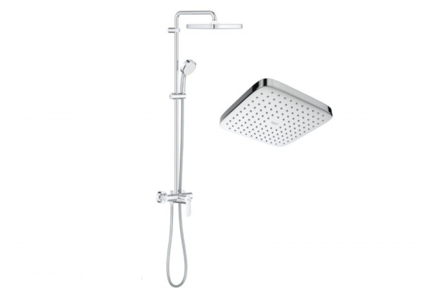 Душевая система со смесителем Grohe Tempesta Cosmopolitan 250 Cube 26692 000 (26692000) хром