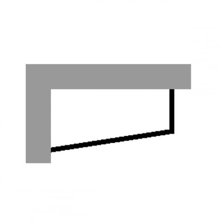 Угловая панель для ванны SX Duravit Paiova PA871006565