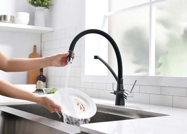 Смеситель для кухни с подключением к фильтру  Paulmark Siеgen Si213111-418