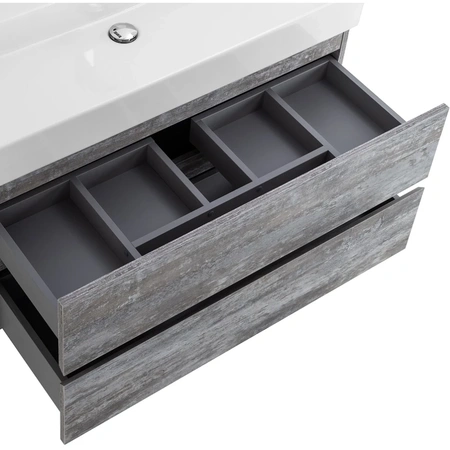 Тумба под раковину Cezares MOLVENO 46-80-2C-SO-LG Legno Grigio
