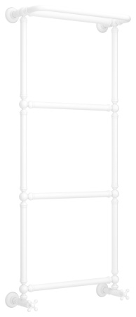 Полотенцесушитель Водяной Сунержа Ренессанс 1386 (126х50) Матовый Белый 30-0281-1250