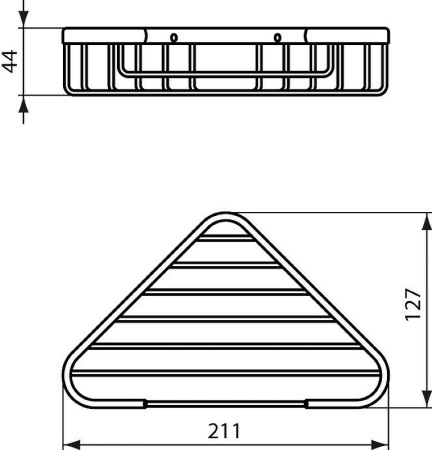 Полочка угловая Ideal Standard IOM A9105AA