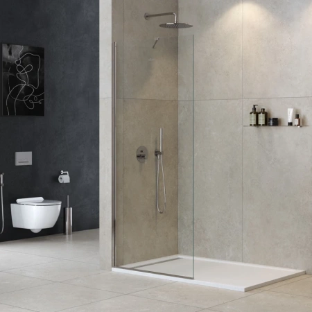 Душевая перегородка 100 см CEZARES LIBERTA LIBERTA-L-1-TB-100-C-Cr