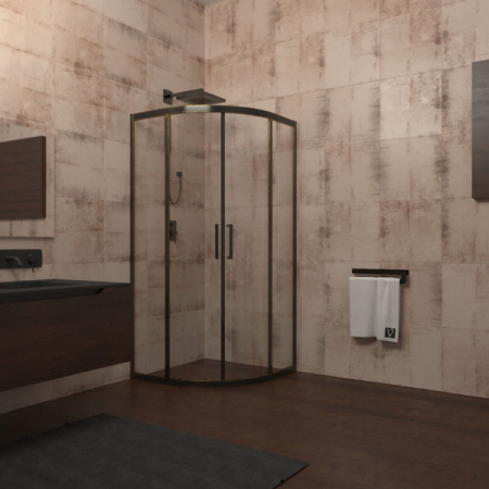 Душевой уголок Veconi Rovigo RV04-100PL-01-19C1