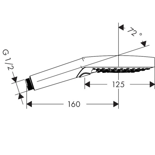Душевая система 8 в 1 Hansgrohe 27961670