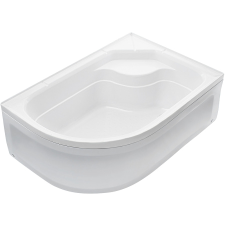 Акриловый душевой поддон (100х80) Wemor 10000006114 правая