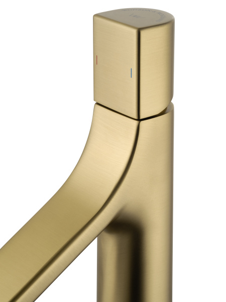 Смеситель для раковины высокий WONZON & WOGHAND The ONE, брашированное золото WW-H1011-BG Смеситель для раковины высокий WONZON & WOGHAND The ONE, брашированное золото WW-H1011-BG