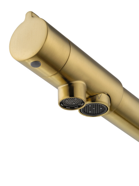 Смеситель для кухни c подключением фильтра WONZON & WOGHAND, брашированное золото WW-88458008-BG Смеситель для кухни c подключением фильтра WONZON & WOGHAND, брашированное золото WW-88458008-BG