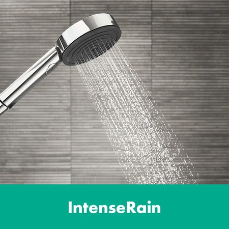 Душевая лейка Hansgrohe Pulsify Select 105 3jet Activation 24100670, черный матовый