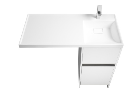 Тумба с раковиной Акватон Лондри 105 1A2360K0LH010