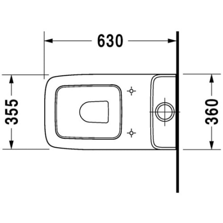 Унитаз напольный Duravit 2119090064