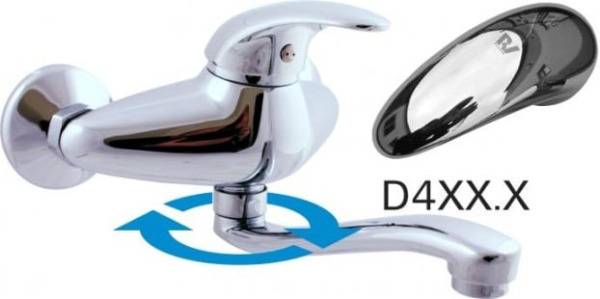 Смеситель RAV DUNAJ D401.5/26LUX