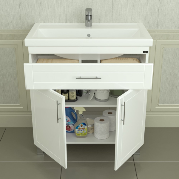 Тумба под раковину СаНта  Дублин 80  223005