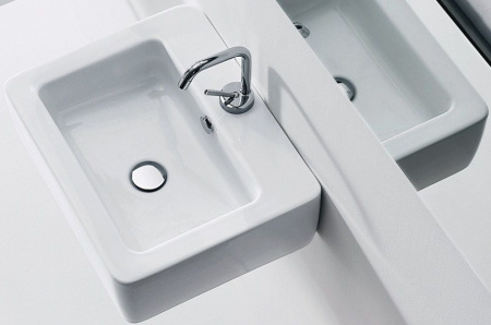 Раковина подвесная (60х43) Kerasan Ego 324201*1 белая 