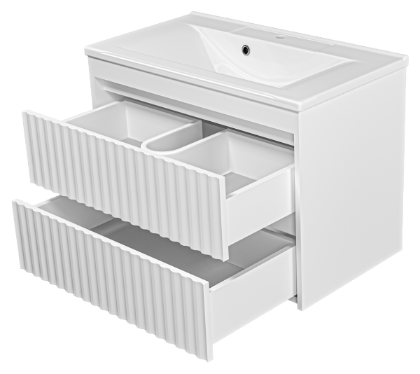 Тумба под раковину Brevita Balaton 80 BAL-06080-01-01П2Я