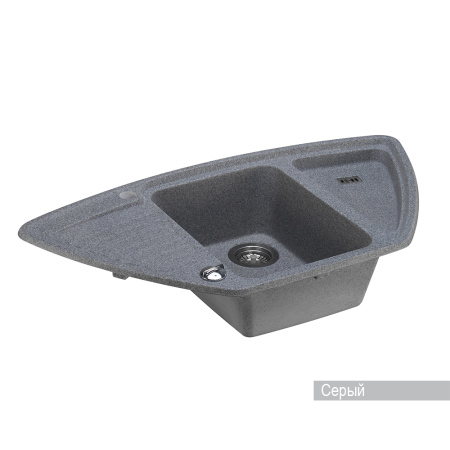 Кухонная мойка Aquaton Лория 1A715032LR230 серый