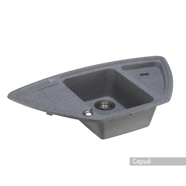 Кухонная мойка Aquaton Лория 1A715032LR230 серый