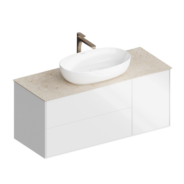 Тумба под раковину Kerama Marazzi Plaza Modern PLB.M.120.3\WHT