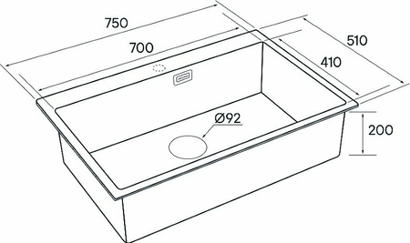 Кухонная мойка Paulmark Saar PM807551-BG брашированное золото