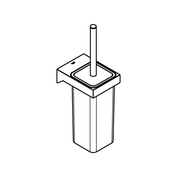 Tуалетный ершик в комплекте Grohe Selection Cube 40857 000 (40857000) хром 