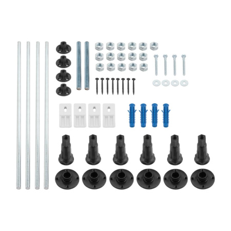 Ванна BERGES акриловая NELU с каркасом (180x80) 050024